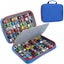 KISLANE Carrying Case for 48 Toy Cars Kids Toy Cars Storage Case Hold 48 Toy Car Carousel 1