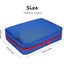 KISLANE Carrying Case for 48 Toy Cars Kids Toy Cars Storage Case Hold 48 Toy Car Carousel 3