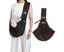 Pet sling carrier for small dogs, puppies and cats-Brown Carousel 1