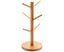 Bamboo Mug Rack Tree Coffee Tea Cup Organizer Hanger Holder with 6 Hooks Carousel 5