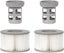 2 Set of Hot Tub Spa Accessories for Mspa, Include 2pcs Replacement Screw-in Carousel 1