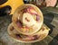 Aynsley Orchard Gold Duo signed - N Brunt Carousel 8