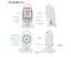 FLOUREON Digital Wireless 2.4 GHz Baby Monitor Infant IR LCD Video Nanny Secu Carousel 6