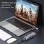 Usb-A / C Docking Station 3X Usb3.0 Usb-C Gigabit Carousel 3