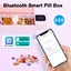 Bluetooth Smart Electronic Pill Case With Timer Clock 7 Day Portable Dispenser B Carousel 7