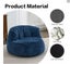 Corduroy Memory Foam Sofa with Wide Backrest NAVY Carousel 2