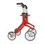 Trust Care Let's Fly Mobility Rollator Wheelie Walker Red Walkers & Canes Carousel 3