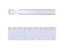 Portable Hand Held Ruler 2x Magnifier Bar 6" With 140 Mm Measuring Scale Carousel 4