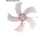 Hot Sale 1PC 16 Inch Household Plastic Fan Blade Five Leaves With Nut Cover For Carousel 3