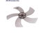 Hot Sale 1PC 16 Inch Household Plastic Fan Blade Five Leaves With Nut Cover For Carousel 5