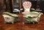 STAFFORDSHIRE IRONSTONE PAIR of PORCELAIN “SNAIL” PLANTER VASES / FLOWER POTS Carousel 1