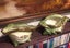 STAFFORDSHIRE IRONSTONE PAIR of PORCELAIN “SNAIL” PLANTER VASES / FLOWER POTS Carousel 14