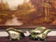 STAFFORDSHIRE IRONSTONE PAIR of PORCELAIN “SNAIL” PLANTER VASES / FLOWER POTS Carousel 15