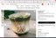 STAFFORDSHIRE IRONSTONE PAIR of PORCELAIN “SNAIL” PLANTER VASES / FLOWER POTS Carousel 19