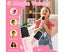 Mini Karaoke Machine for Kids, Portable Karaoke Machine with 2 Wilreless Micr Carousel 5