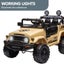 Kahuna Authorised Toyota Fj Cruiser Kids Electric Ride On Car Khaki Carousel 6