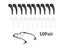 10Pairs Top Quality Silicone Anti-slip Holder For Glasses Accessories Carousel 5