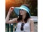 Free Delivery Fashion Stripe Beach Cap Shade Empty Top Straw Hat Female Hat Carousel 7
