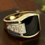 Nice gold and black coloured ring Carousel 1