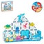 PicassoTiles Magnet Tile Building Blocks Marine Animal World Themed Playset with Carousel 1