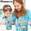 PicassoTiles Magnet Tile Building Blocks Marine Animal World Themed Playset with Carousel 2