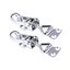 2Pcs 316 Stainless Steel Toggle Latch Clamp Marine Cabinet Boxes Lever Handle To Carousel 1