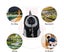 Comfortable Dog Cat Carrier Backpack for Hiking Outdoor Travel-M-Black Carousel 3