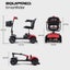 Electric Mobility Scooter Portable Folding For Elderly Older Adult Smartrider... Carousel 9