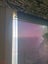 Sunshade Blind. Black with silver trim and pull chain Carousel 3