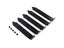 5pcs/lot Black Hard Steel PCI Slot Covers Bracket W/Screws Dust Filter Plate Carousel 3