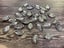 Tibetan Silver Paua Shell 15mm Charms Pack of 30 Carousel 1