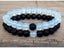 Lucky Elephant Obsidian Hematite Bracelet For Men's Meditation Healing Carousel 7