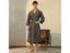 Plus Size 3XL Robe Waffle Women Bathrobe Sleepwear Autumn Lovers' Casual Men Carousel 8