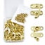 PGMJ 20 Pieces Jewelry Box Hardware Thickened Solid Antique Right Latch Hook Has Carousel 1