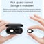 Parallel Wireless Bluetooth 5.0 Earphones Binaural Stereo Automatic Pairing Whit Carousel 6