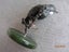 New Zealand Bird on Sterling Silver & Greenstone Base Carousel 1
