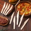 1800pcs 16.5cm Disposable Wooden Knives - Eco Friendly Cutlery - Extra Strong... Carousel 3