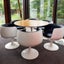 6 Cognac Chairs and Table Carousel 1