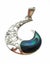 Paua Fish Hook Filagree Sterling Silver Pendant Carousel 2