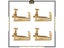 4PCS Violin Fine Tuner Adjuster Copper Gold Alloy Silver For 3/4 4/4 Size Carousel 3