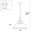 White Pendant Light Vintage Industrial Lamp Hanging E27 Carousel 5