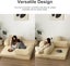 Twin Combination Convertible Folding Sofa Bed Armless Foam Sleeper Floor Couch Carousel 4