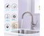 Bar Sink Faucet, Brushed Nickel Single Hole Stainless Steel Bathroom Kitchen Carousel 4
