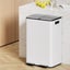 Pedal Bins Rubbish Bin Dual Compartment Waste Recycle Dustbins 60L White Carousel 7