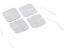 Tens Electrodes, Electrode Pads For Stimulation Current Devices, 5X5 Cm,(Tens Carousel 2
