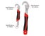 4pack Pipe Wrench Set Quick Snap Pipe Spanner Adjustable Wrench Grip 9-32mm Carousel 3