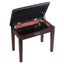 Piano Bench Stool With Storage Wooden Pu Leather Carousel 3