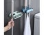 4Pcs Multifunctional Mop Rack Wall Mounted Mop Clip Hook Household Mop Holder Carousel 4