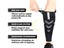 BraceTop 1 Pair Sports Calf Compression Sleeves Leg Compression Socks For Carousel 5