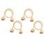 Hod Health & Home Curtains 1 Or 2 Pairs Of Clips Magnetic Ball Holdbacks Tieback Carousel 5